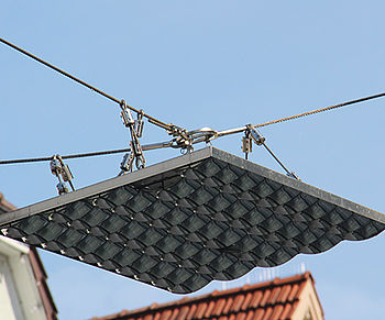 Suspension of lamps POSILOCK modular suspension system