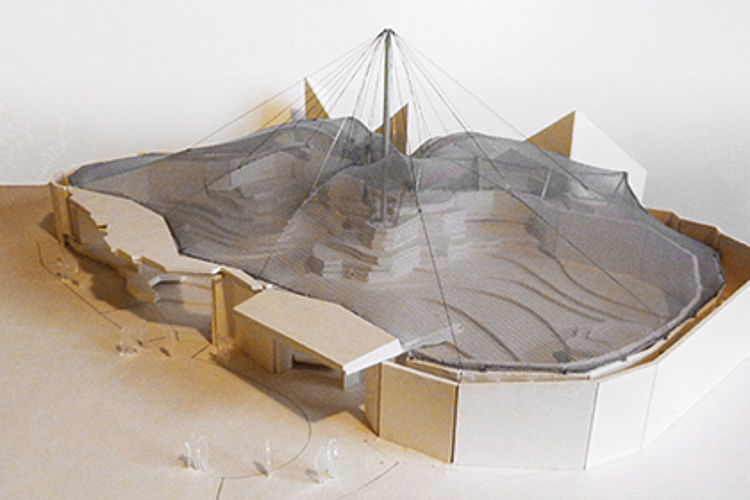 Planungsphase 1 Zoo Modell Carl Stahl Architektur