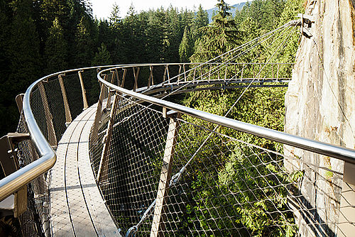 tree top walk X-TEND stainless steel cable mesh 