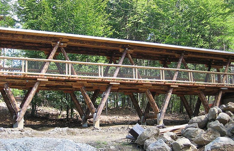 wooden bridges