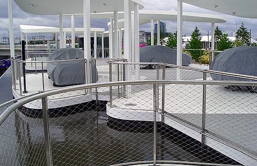balustrades X-TEND stainless steel cable mesh